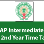AP Inter 1st Year Time Table 2019