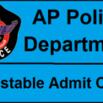 AP Police Constable Hall Tickets Release Dates Announced