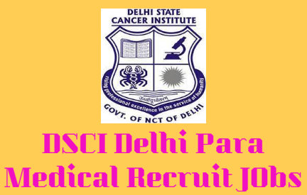 DSCI Delhi Recruitment 2018
