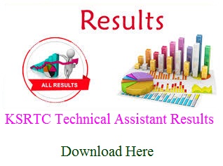 KSRTC Result 2018 (Revised)