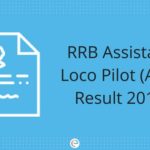 RRB ALP Revised Result 2018 Released