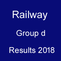 RRB Group D Result 2018-19