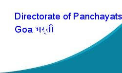 Directorate of Panchayats Recruitment
