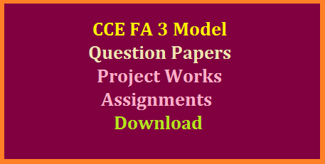 AP FA3 Project works